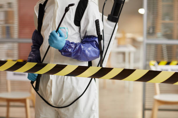 Professional Drug Lab Cleanup technician working in Key Biscayne, FL